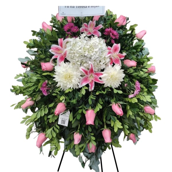 Lágrima Pedestal Rosada